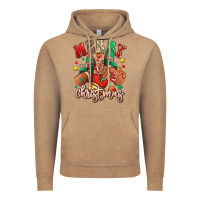 Vintage Coffee Merry Christmas black girl sneakers Vintage Hoodie - RanaPortraitStore