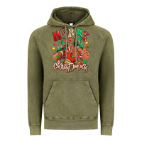 Vintage Olive Merry Christmas black girl sneakers Vintage Hoodie - RanaPortraitStore