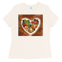 Bone western fall heart Ladies Tee - AdoDesignShop