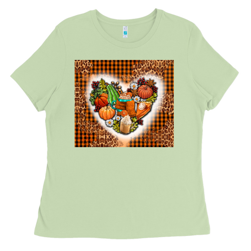 Western Fall Heart Ladies Tee by AdoDesignShop | Teevron