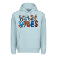 Blue Mist football vibes Premium Hoodie - MaliasSmallBusiness