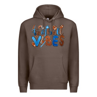 Coffee football vibes Premium Hoodie - MaliasSmallBusiness