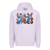 Lilac football vibes Premium Hoodie - MaliasSmallBusiness