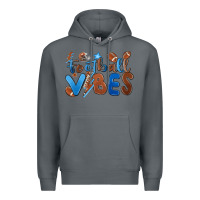 Rock football vibes Premium Hoodie - MaliasSmallBusiness