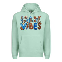 Seafoam football vibes Premium Hoodie - MaliasSmallBusiness