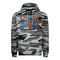 Slate Camo football vibes Premium Hoodie - MaliasSmallBusiness
