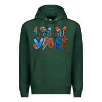 Sports Green football vibes Premium Hoodie - MaliasSmallBusiness