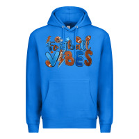 True Royal football vibes Premium Hoodie - MaliasSmallBusiness