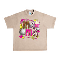 French Oak mama volleyball with popcorn Urban Heavy Tee - texasbilliewilder