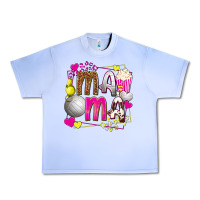 Grape Ice mama volleyball with popcorn Urban Heavy Tee - texasbilliewilder