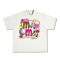 Pistachio mama volleyball with popcorn Urban Heavy Tee - texasbilliewilder