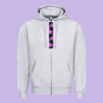 Halloween Key Fob Zipper Hoodie Designed By Bundleandbundleshop