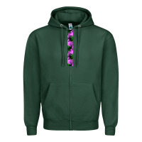 Sports Green Halloween Key Fob Zipper Hoodie - BundleAndBundleShop