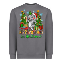 I Want A Hippopotamus For Christmas Heavyweight Sweatshirt | Teevron
