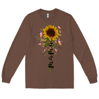 Chestnut mama sunflower Long Sleeve Tee - RacoonDesign