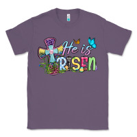 Lavender Easter Day He is risen Classic Tee - OliviaCreatesArt