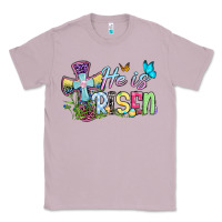 Lilac Easter Day He is risen Classic Tee - OliviaCreatesArt