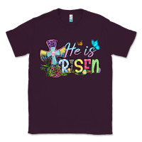 Plum Easter Day He is risen Classic Tee - OliviaCreatesArt