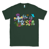 Sports Green Easter Day He is risen Classic Tee - OliviaCreatesArt