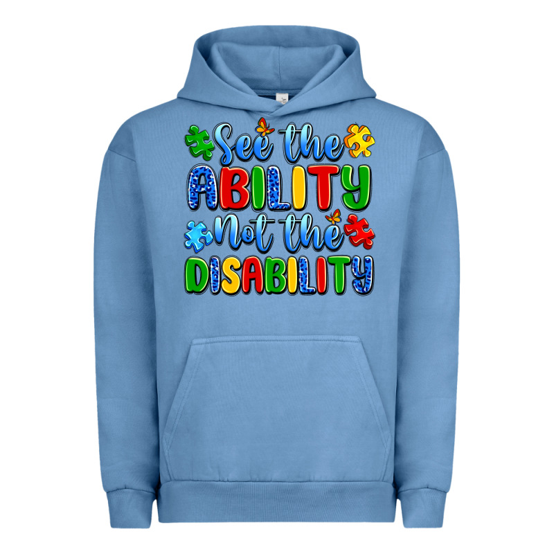 See The Ability Not The Disability Urban Hoodie by Artiststas | Teevron