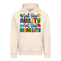 Sandshell see the ability not the disability Urban Hoodie - Artiststas