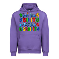 Tulip see the ability not the disability Urban Hoodie - Artiststas