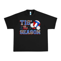 Black tis' the season volleyball Urban Heavy Tee - Zillion Design Studio