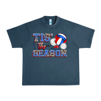 Midnight Navy tis' the season volleyball Urban Heavy Tee - Zillion Design Studio