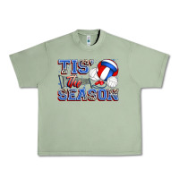 Oil Green tis' the season volleyball Urban Heavy Tee - Zillion Design Studio