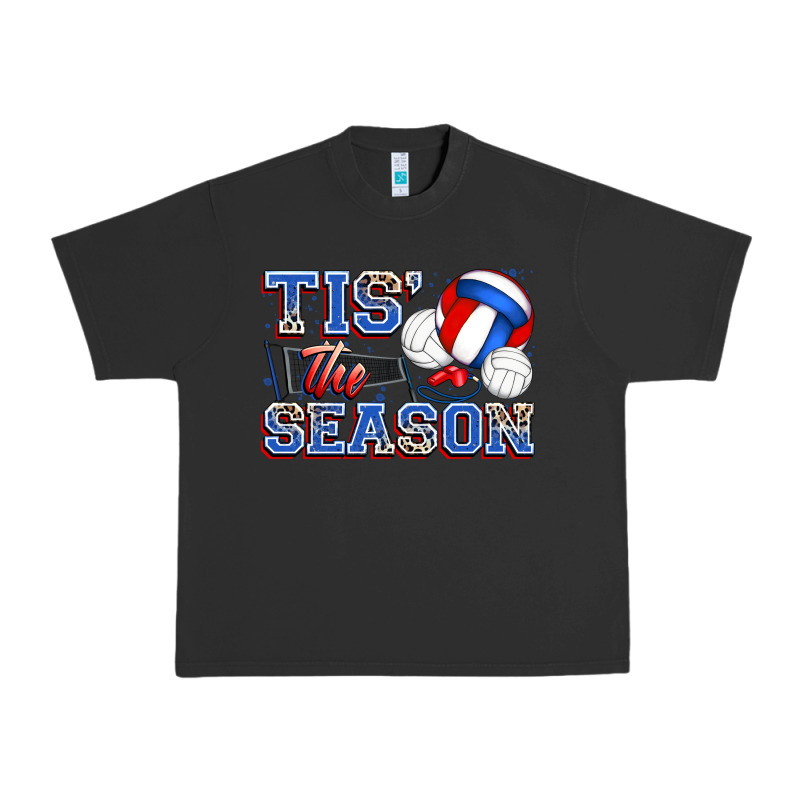 Tis' The Season Volleyball Urban Heavy Tee by Zillion Design Studio | Teevron