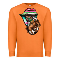Carrot Serape Cowboy Tongue Premium Sweatshirt - Jasminsmagicworld
