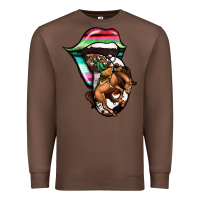 Chestnut Serape Cowboy Tongue Premium Sweatshirt - Jasminsmagicworld