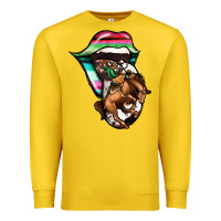 Lemon Serape Cowboy Tongue Premium Sweatshirt - Jasminsmagicworld