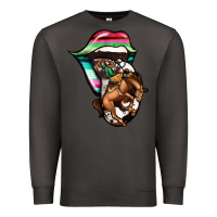 Smoke Serape Cowboy Tongue Premium Sweatshirt - Jasminsmagicworld
