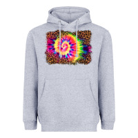 Heather Grey tie die background Heavyweight Hoodie - BarkalooDesign