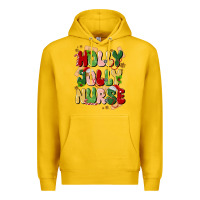 Lemon holly jolly nurse Premium Hoodie - MaliasSmallBusiness