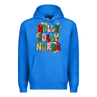 True Royal holly jolly nurse Premium Hoodie - MaliasSmallBusiness