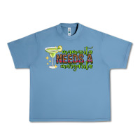 Pebble Blue mamacita needs a margarita mothers day Urban Heavy Tee - texasbilliewilder