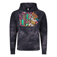 Cloud Black Nail Tech afro nail art Vintage Hoodie - RanaPortraitStore