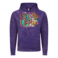 Cloud Purple Nail Tech afro nail art Vintage Hoodie - RanaPortraitStore