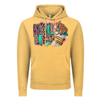 Vintage Mustard Nail Tech afro nail art Vintage Hoodie - RanaPortraitStore