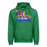 Emerald autism seeing the world differently Urban Hoodie - Artiststas