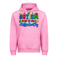 Fuchsia Pink autism seeing the world differently Urban Hoodie - Artiststas