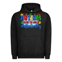 Pigment Black autism seeing the world differently Urban Hoodie - Artiststas