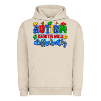 Pigment French Oak autism seeing the world differently Urban Hoodie - Artiststas