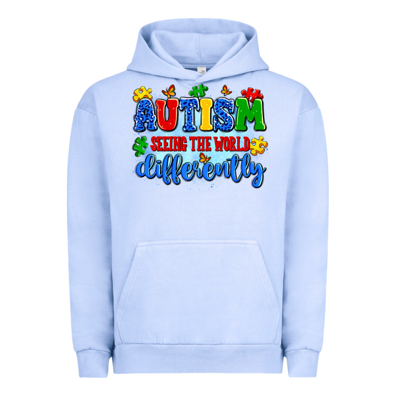 Autism Seeing The World Differently Urban Hoodie by Artiststas | Teevron