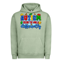 Pigment Oil Green autism seeing the world differently Urban Hoodie - Artiststas