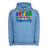 Pigment Pebble Blue autism seeing the world differently Urban Hoodie - Artiststas