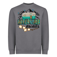 Storm adventure awaits Heavyweight Sweatshirt - texasbilliewilder