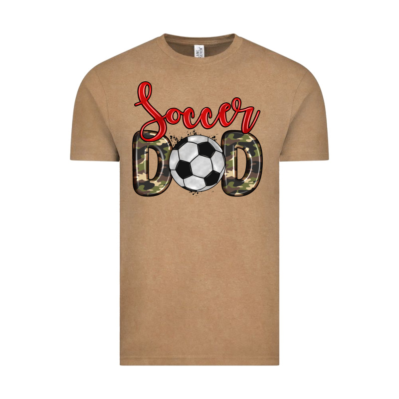 Soccer Dad Vintage Tee by Zillion Design Studio | Teevron